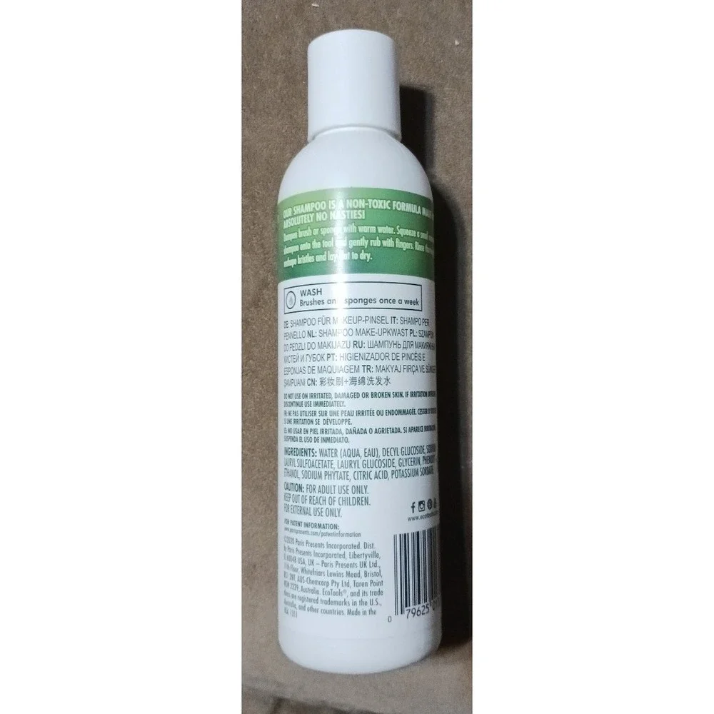 NEW EcoTools Professional Makeup Brush & Sponge Shampoo